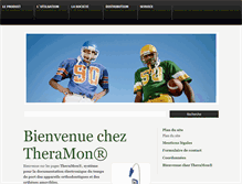 Tablet Screenshot of french.thera-mon.com